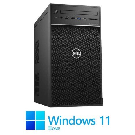 Workstation Dell Precision 3630 MT, Octa Core i7-9700, 32GB, 1TB SSD, Win 11 Home